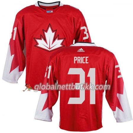 Canada Hockeydrakt Carey Price 31 World Cup i ishockey 2016 Rød - Herre